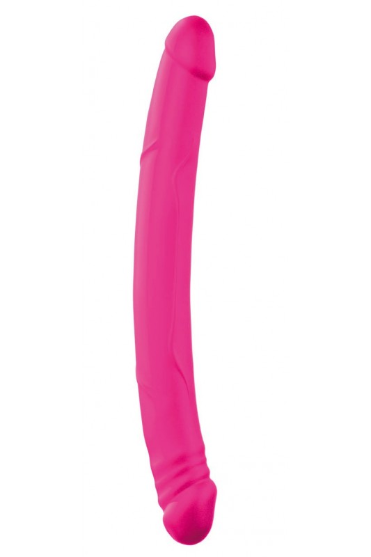 Gode Real Double Do Magenta Rose | Dorcel