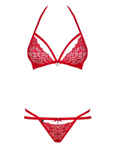 838-SET-3 Ensemble 2 pcs Rouge | Obsessive