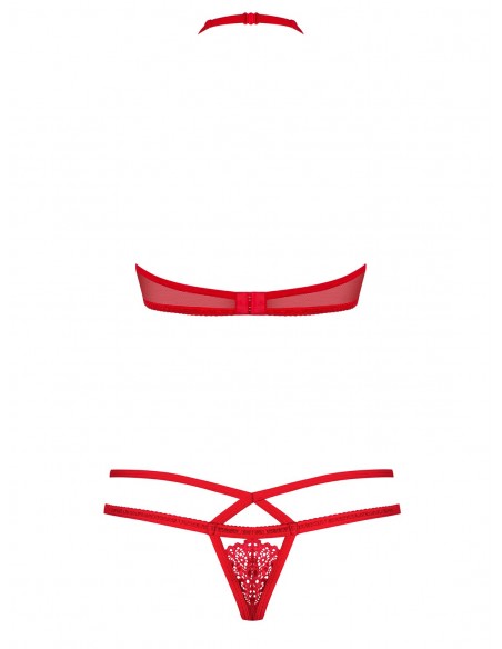 838-SET-3 Ensemble 2 pcs Rouge | Obsessive