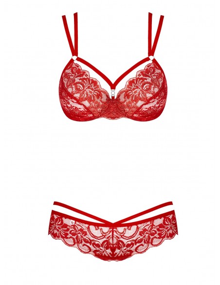 860-SET-3 Ensemble 2 pcs Rouge | Obsessive