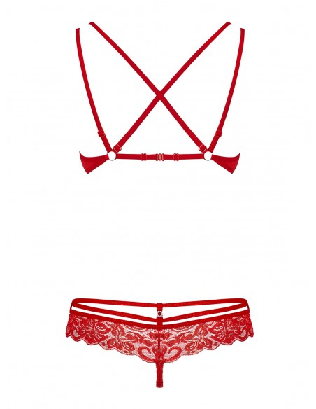 860-SET-3 Ensemble 2 pcs Rouge | Obsessive