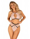 Lilines | Ensemble dentelle rose clair | Obsessive