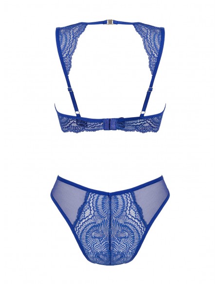 Giselia | Ensemble bleu dentelle | Obsessive