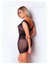 Le numéro 5 - Robe noire résille Clara Morgane | Clara Morgane Lingerie