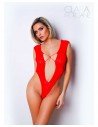 Le numéro 2 - Body rouge | Clara Morgane Lingerie