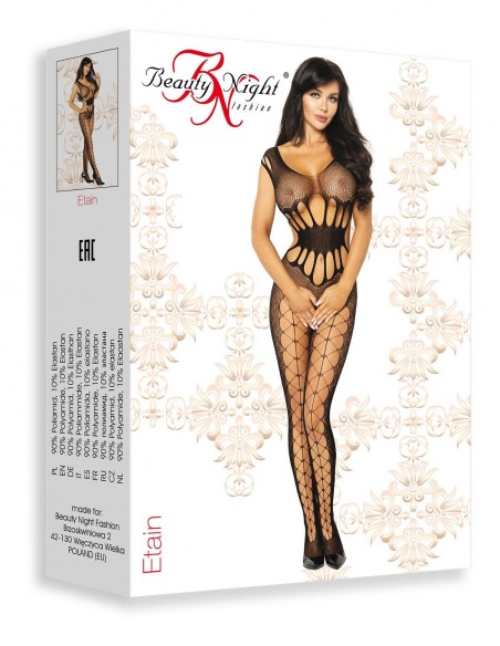 Etain Bodystocking Noir | Beauty Night