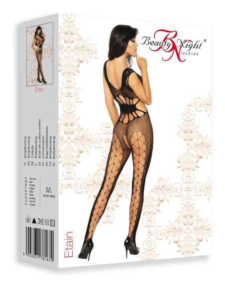 Etain Bodystocking Noir | Beauty Night