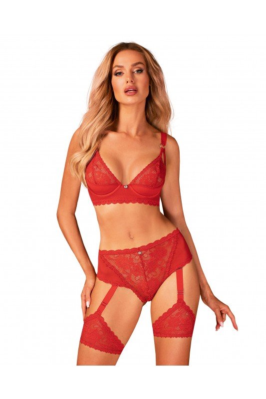 Belovya - Soutien-gorge Rouge | Obsessive