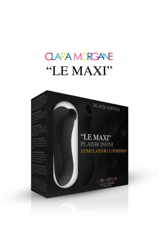 Le Maxi - stimulateur clitoridien noir | Clara Morgane