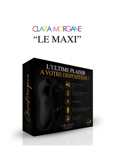 Le Maxi - stimulateur clitoridien noir | Clara Morgane