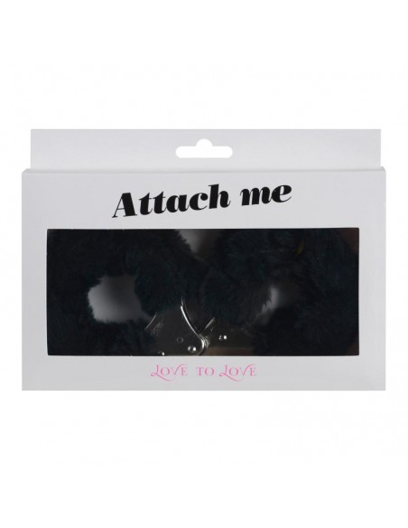 Menottes Attach me Noir | Love to Love