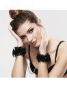 Menottes Frou Frou Noir | Bijoux Indiscrets