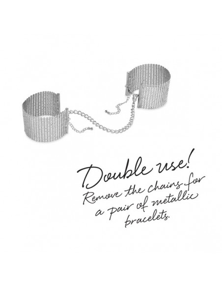 Desir Métallique - Menottes - Argent | Bijoux Indiscrets