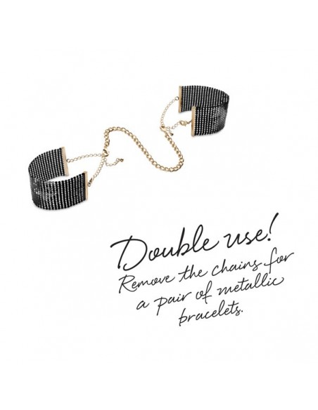 Désir Métallique - Menottes - Noir | Bijoux Indiscrets