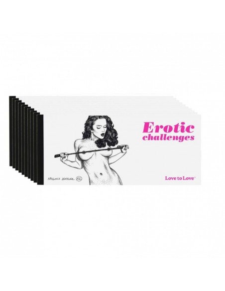 Chequier Erotic challenges par Apollonia Saintclair | Love to Love