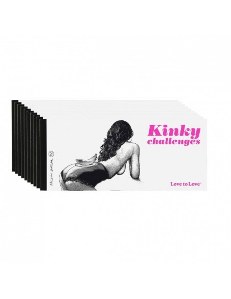 Chequier Kinky challenges par Apollonia Saintclair | Love to Love