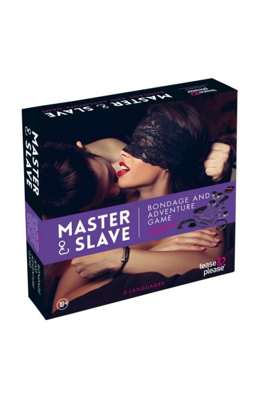 Master & Slave Purple Premium KIT BDSM | Tease & Please