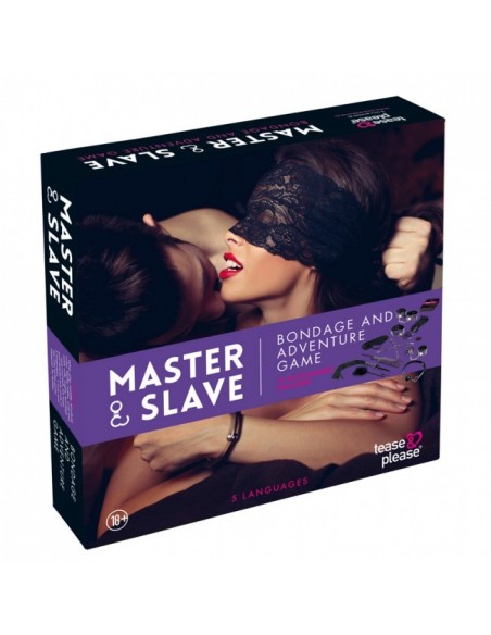 Master & Slave Purple Premium KIT BDSM | Tease & Please