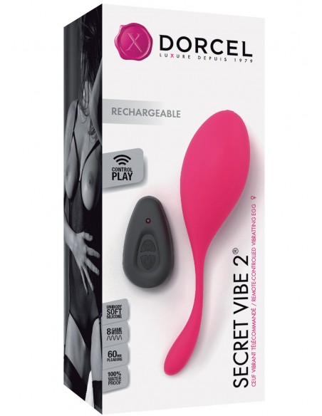 Oeuf Vibrant Secret Vibe 2 Rose | Dorcel