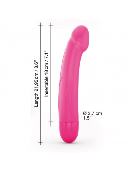 Vibromasseur Rose 22 cm - Real Vibration M 2.0 | Dorcel