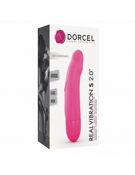 Real Vibration S - Vibromasseur Rose 2.0 | Dorcel