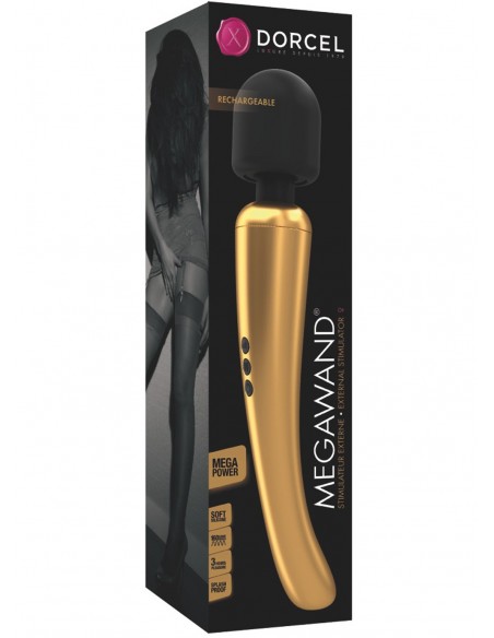 Stimulateur Megawand Noir & Or | Dorcel