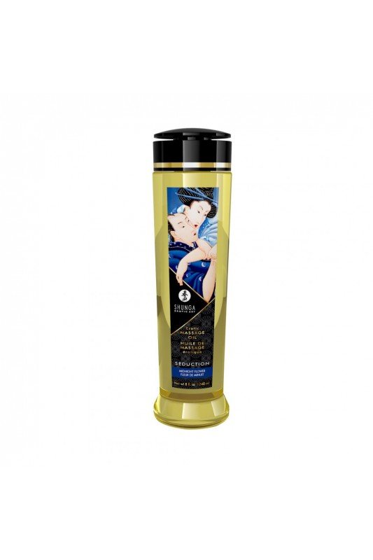 Huile de massage érotique - Fleur de minuit - 240 ml | Shunga