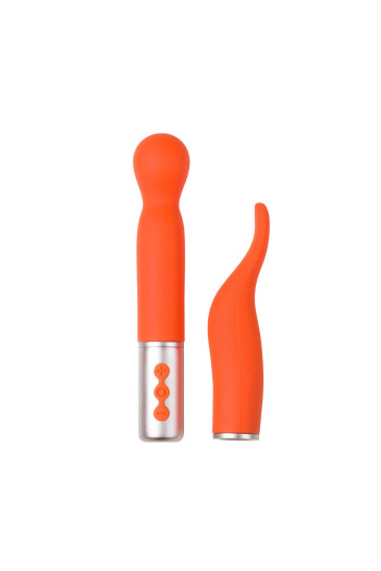 Partschinite - Vibromasseur rose à tête interchangeable | Honey Play box 2