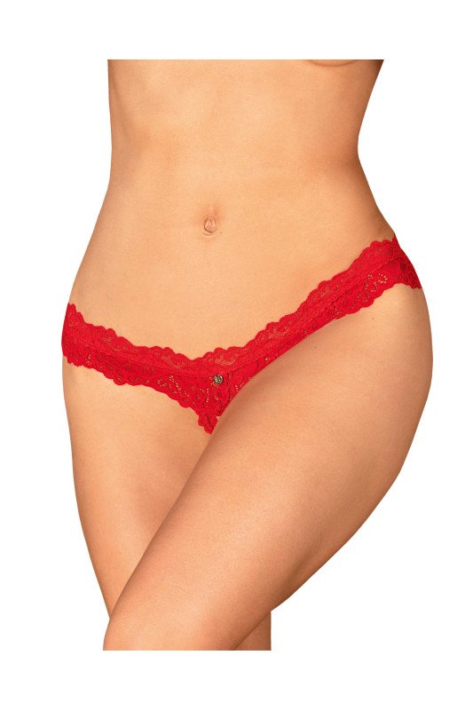 String Ouvert Rouge | Obsessive