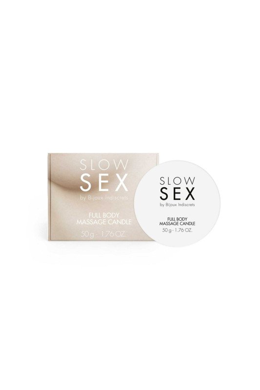 Bougie de massage - Slow sex | Bijoux Indiscrets
