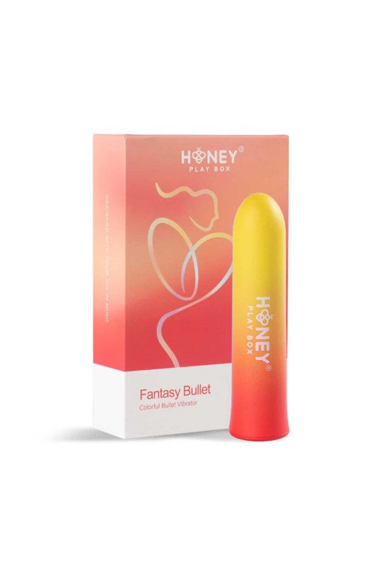 Vibromasseur Fantasy Bullet Jaune | Honey Play box