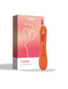 Vibromasseur rabbit connecté Terri - Orange | Honey Play box