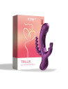 Vibromasseur Violet Rabbit Trilux 4 en 1 | Honey Play box