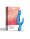 Vibromasseur Bleu Rabbit Trilux 4 en 1 | Honey Play box