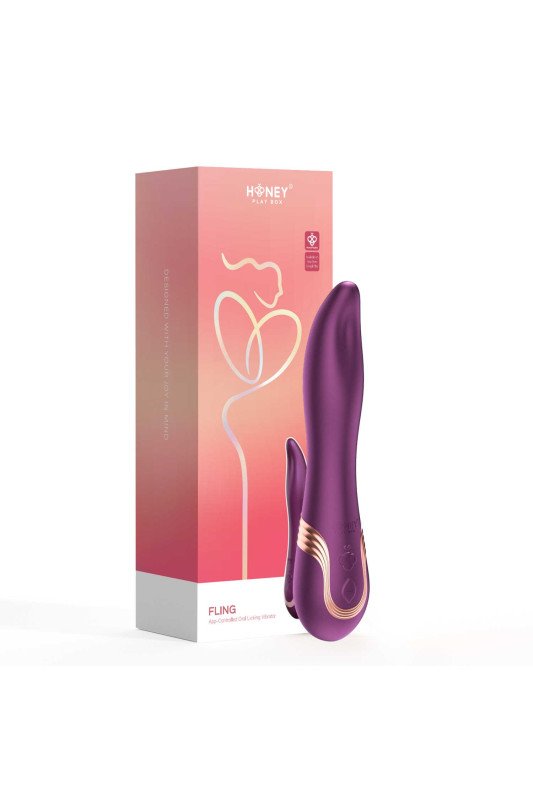 Fling : Langue vibromasseur télécommandée par App | Honey Play box