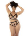 Ensemble Havana noir transparent grande taille | Mapalé