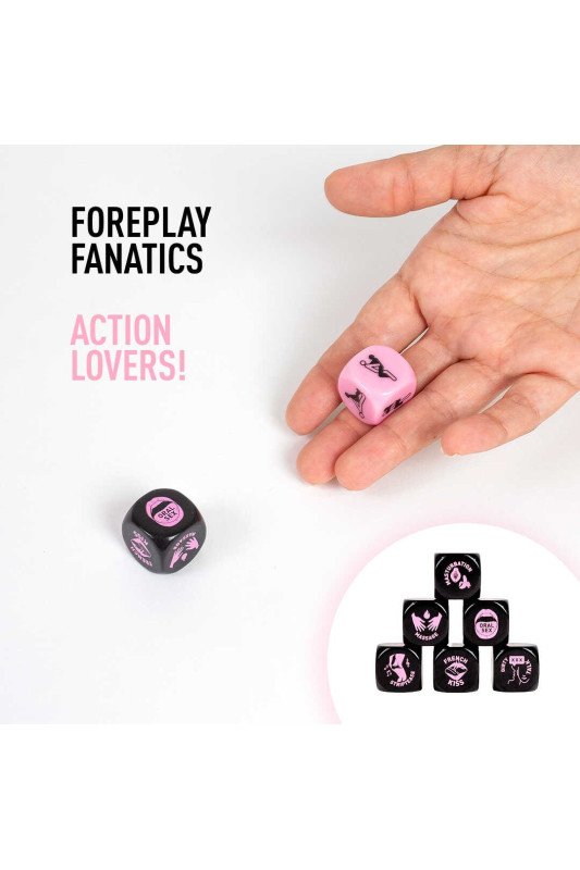 Jeux de Dés Foreplay Fanatics Dice Lovers | Secret Play