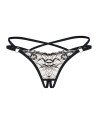 Vila Blanes String Ouvert Noir | Obsessive Exquisite