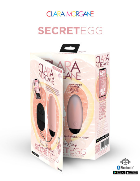 Oeuf Vibrant My Vibrating Secret Egg Rose | Clara Morgane