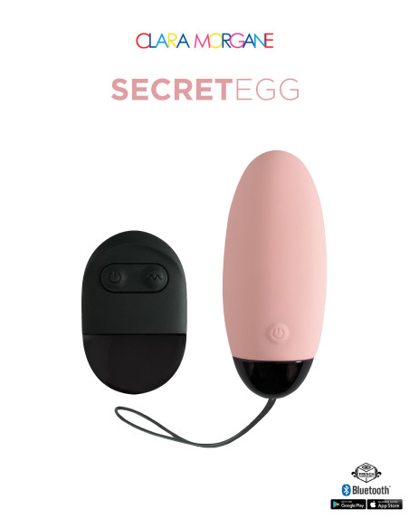 Oeuf Vibrant My Vibrating Secret Egg Rose | Clara Morgane