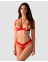 Parure Rouge Ouverte Cupide Desir | Obsessive