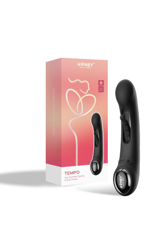 Vibromasseur connecté Tempo Noir | Honey Play box