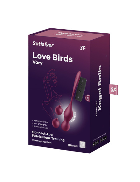 Boules de geisha connectées Love Birds Vary | Satisfyer